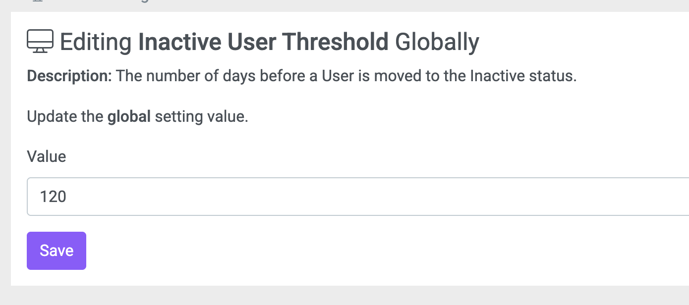Save Settings