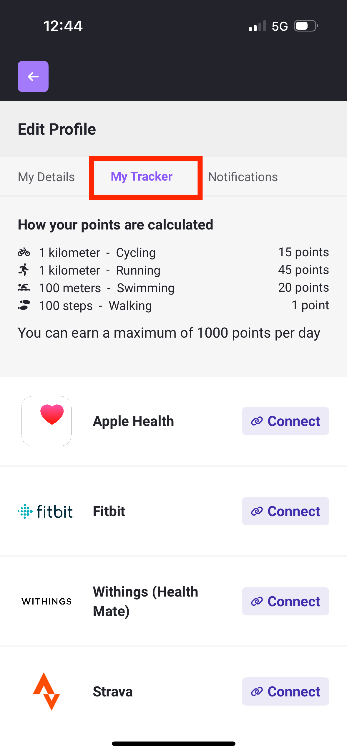 My tracker