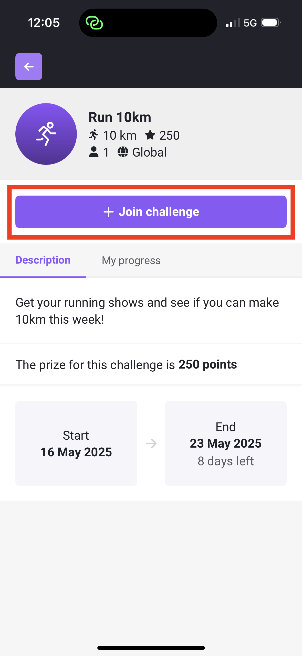 Join Challenge