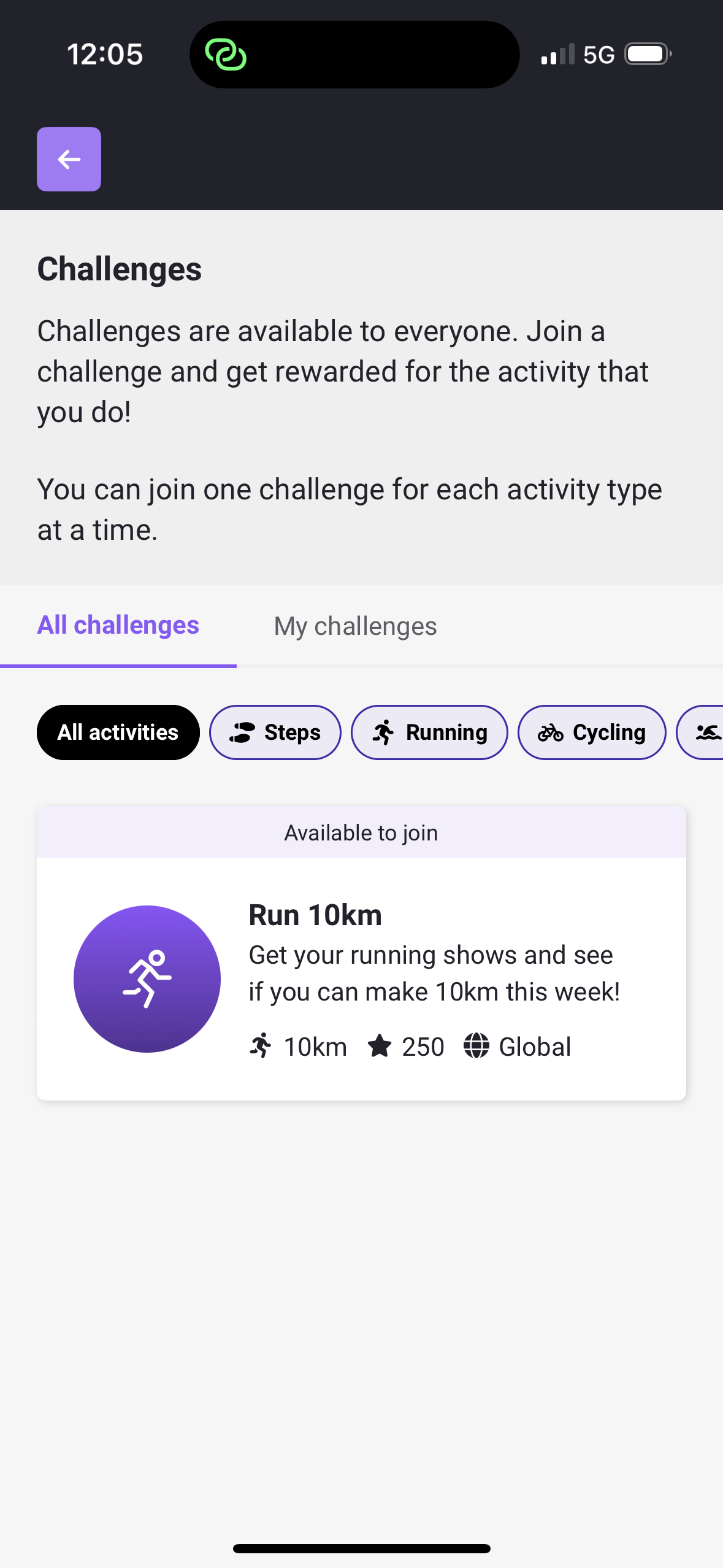 Challenge List